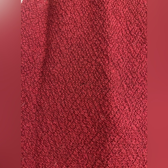 Eileen Fisher 100% Italian Wool Sleeveless Tank in Burgandy, Petite Medium - Picture 4 of 5